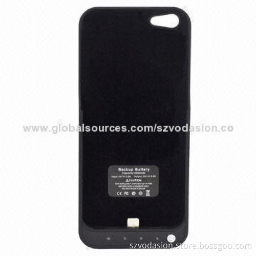 2014 New Arrival Backup battery for iPhone 5, 2,000mAh Full Capacity